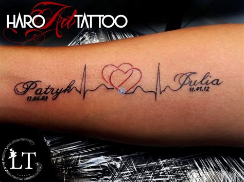See heartbeat tattoo stock video clips. . Name in heartbeat tattoo